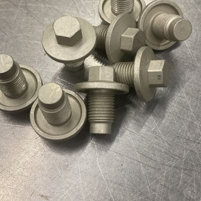 Steel sump plug